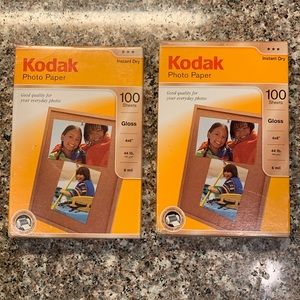 Kodak 4x6 photo paper